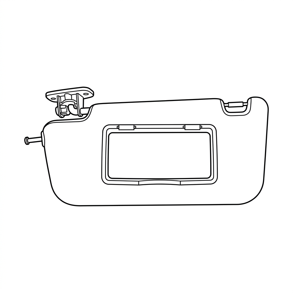 Representative illustration of automotive part