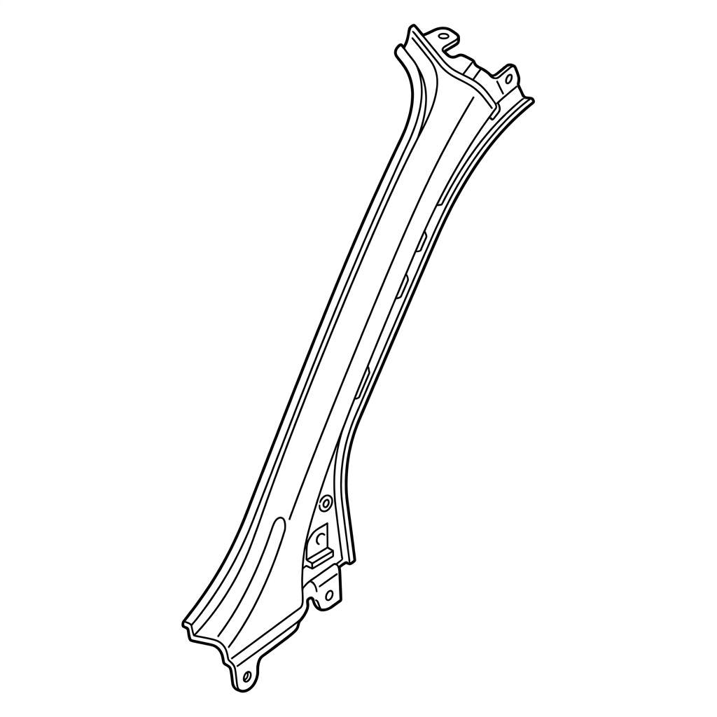 Representative illustration of automotive part