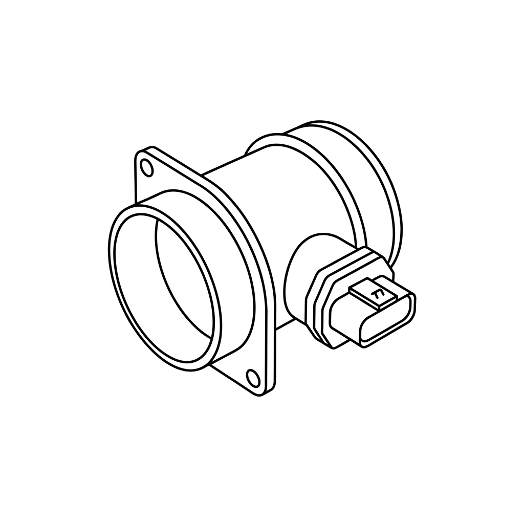 Representative illustration of AIR FLOW METER