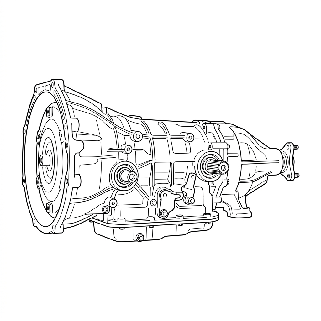 Representative illustration of 2.0L,AT,FLOOR,FWD