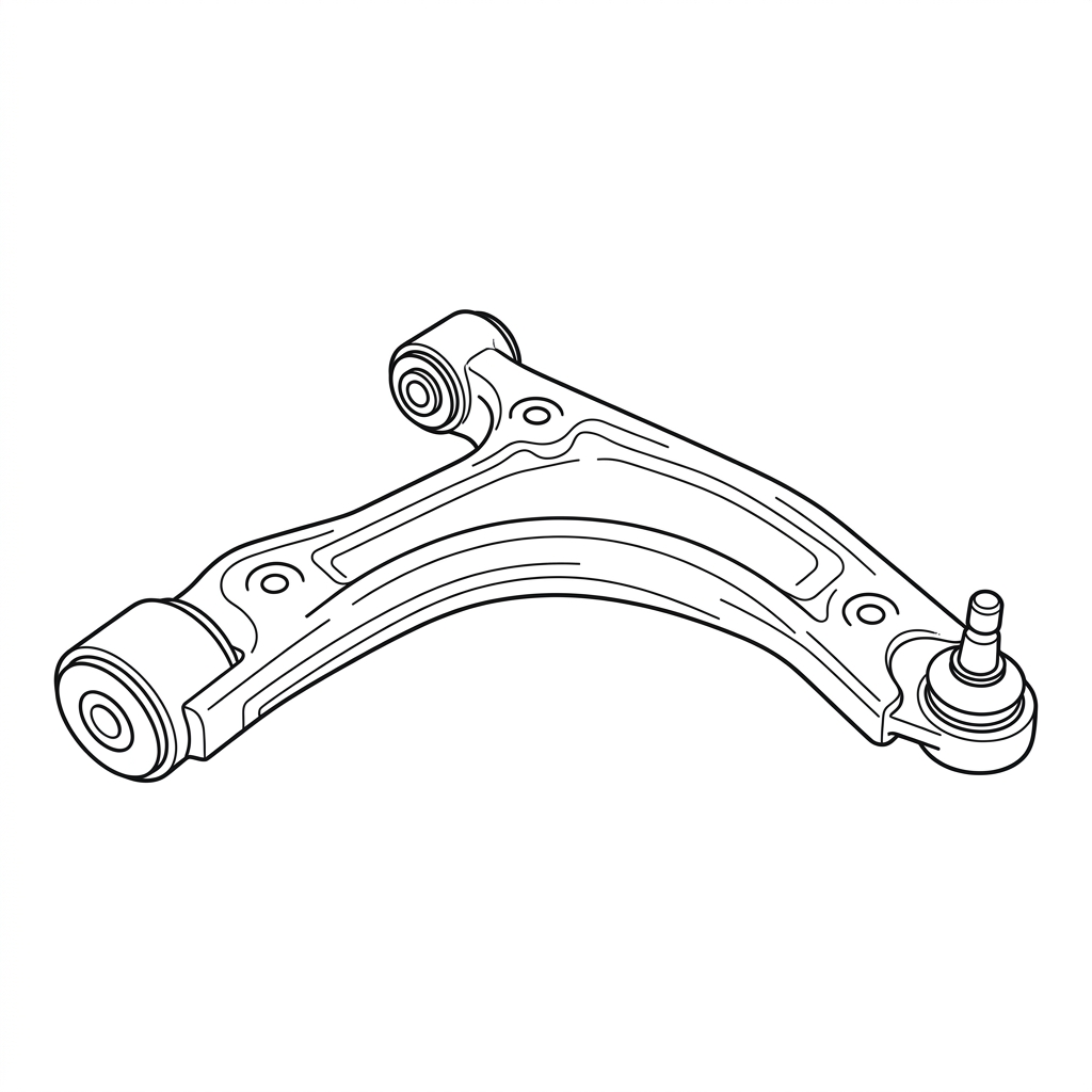 Representative illustration of automotive part