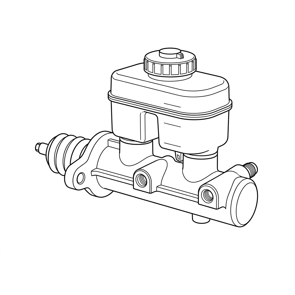 Representative illustration of automotive part