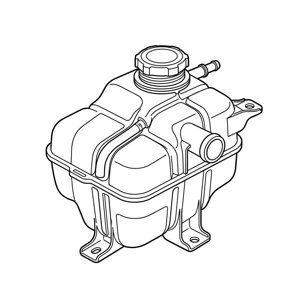 Representative illustration of Wash Reservoir Assy