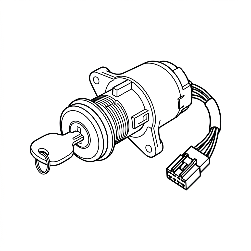 Representative illustration of automotive part