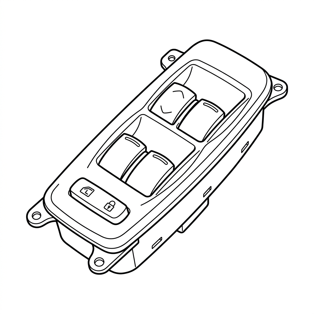 Representative illustration of Front Door Switch