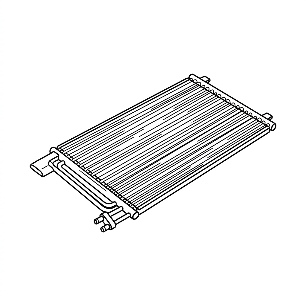 Representative illustration of AC Condenser